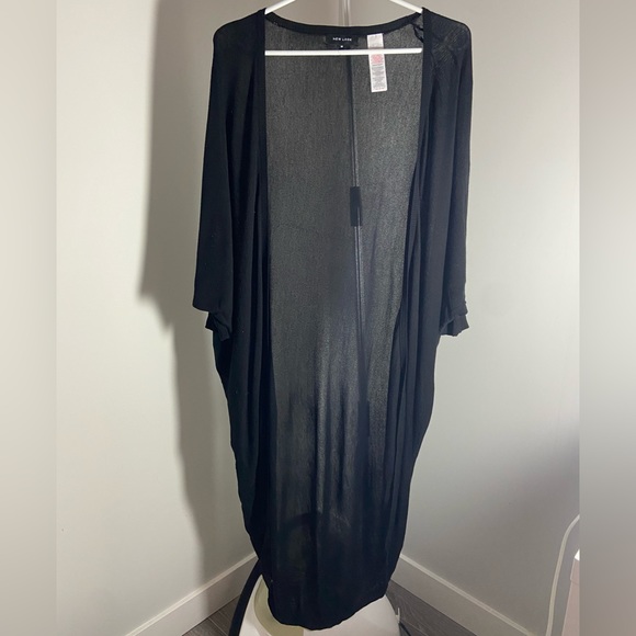 Long black cardigan - Picture 4 of 6